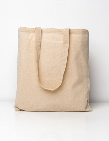 PRI-XT800-Cotton Bag Natural Long Handles